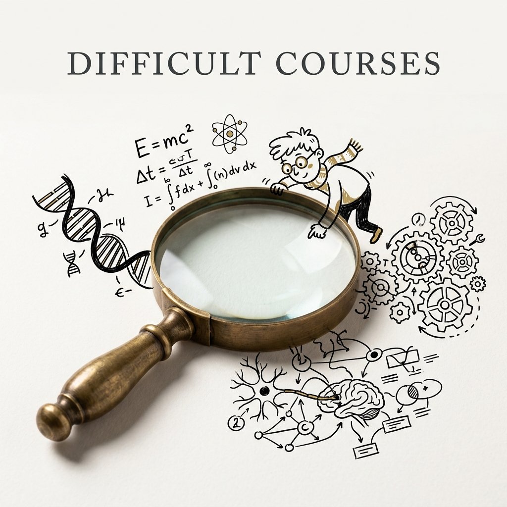 Top Difficult Courses in the World
