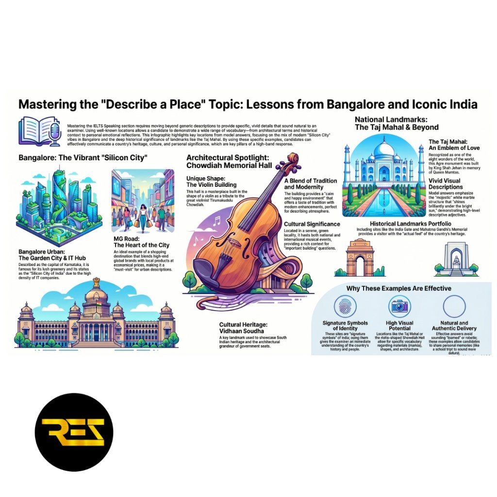 Mastering the Describe a Place Topic - Bangalore Example