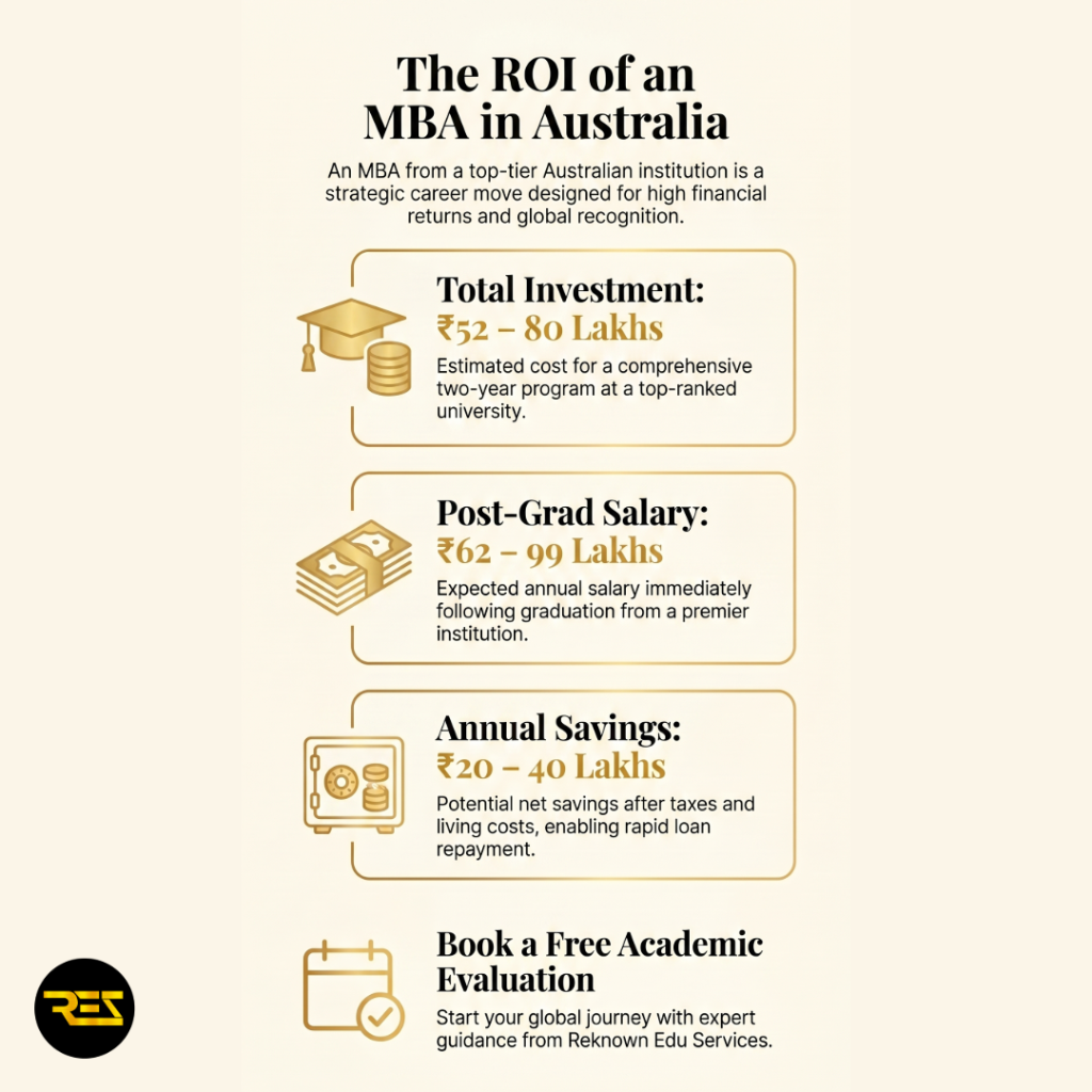 ROI of an MBA in Australia