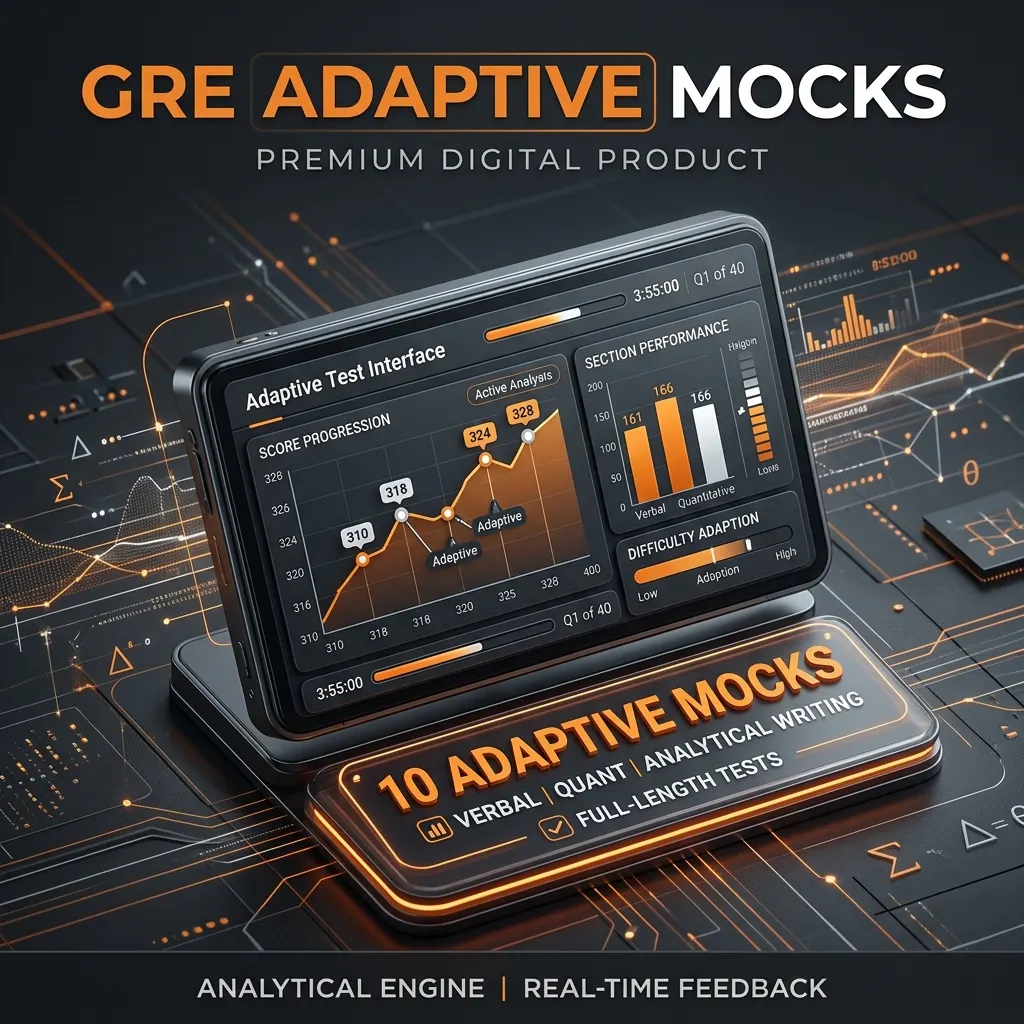 GRE Adaptive Mock Test Series