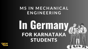 MS in Mechanical Engineering in Germany for Karnataka Students